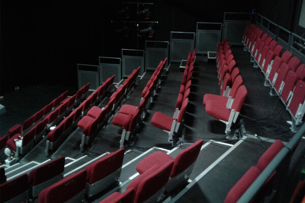 Seat at the Circa Theatre auditorium. 