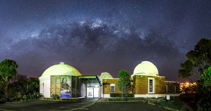 Carter Observatory at Night