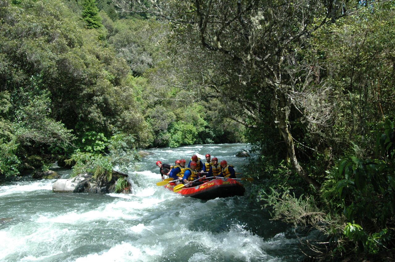 rafting Rangitaiki River